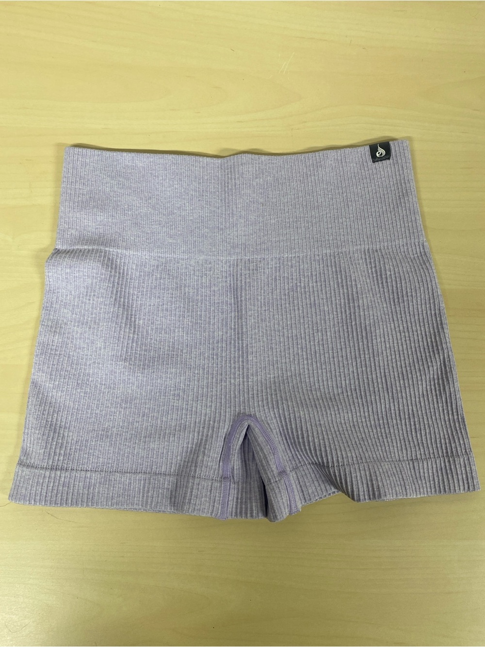 Ryderwear Seamless Shorts Lavender High Waisted Gym Yoga Activewear